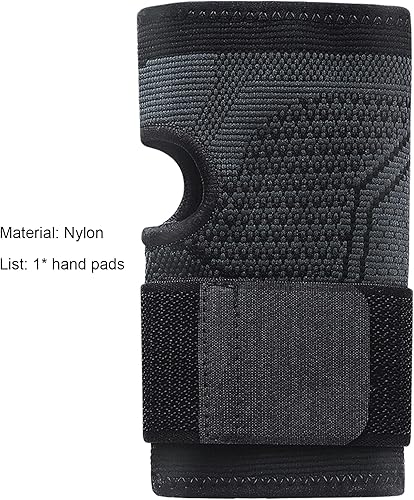 Miniatura 5 de Muñequera con absorción de sudor soporte de muñeca resistente al desgaste alivio del dolor soporte de mano para hombres y mujeres