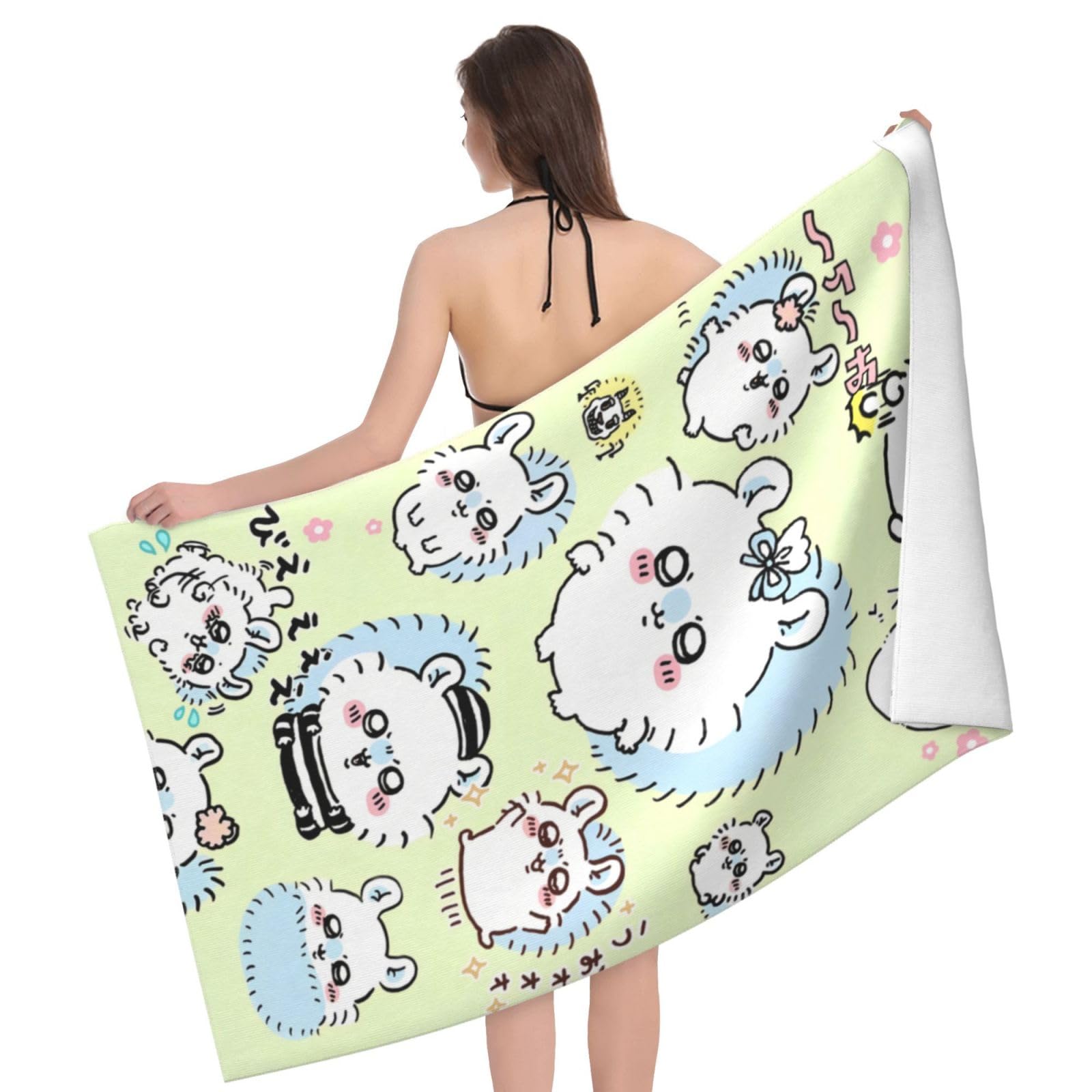 ちいかわ スーパーソニック タオル SUPERSONIC×ちいかわ コラボフェイスタオル : SUPERSONIC