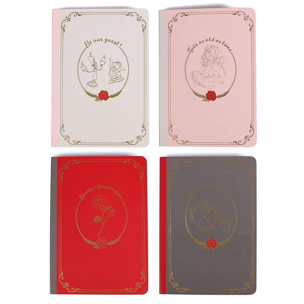 美女と野獣　ノート　ディズニー　新品 美女と野獣 ノートブック 正規品ディズニーストアー｜Yahoo