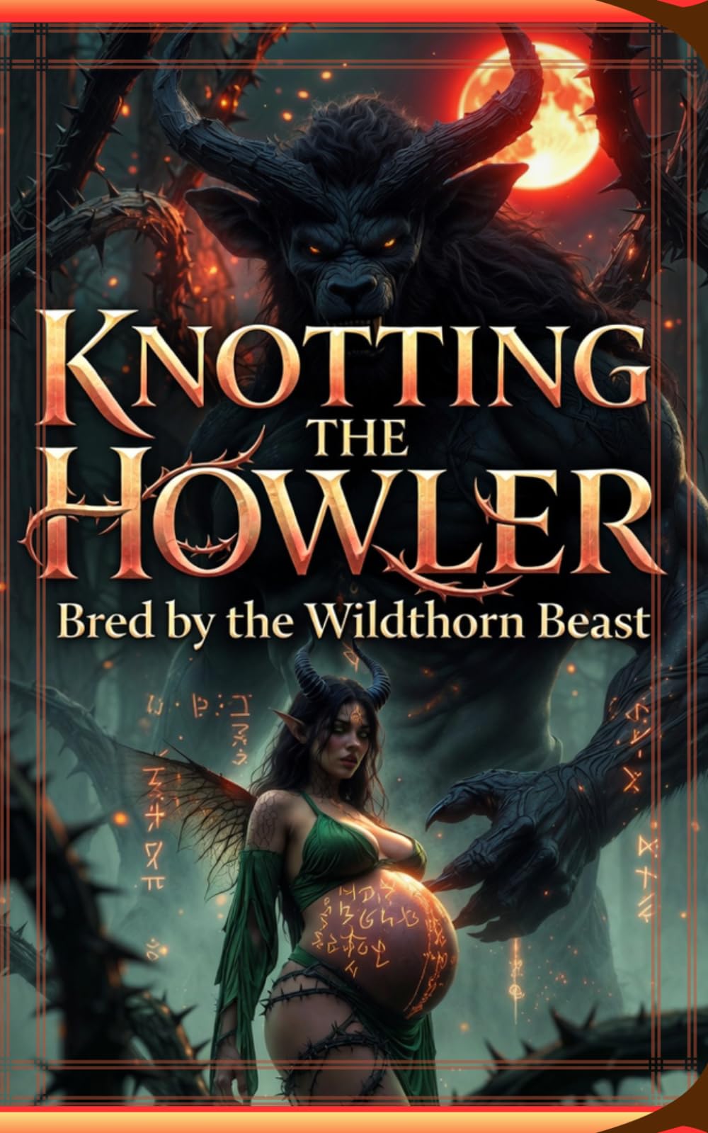Knotting the Howler: Bred by the Wildthorn Beast (A Dark Cryptid Breeding Romance)