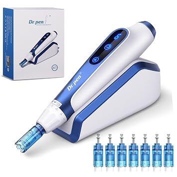 Dr. pen Ultima A11 Micro Needling Pen with Intelligent Sensor Base Comfortable Wireless Design Ideal for Beauty Salons & Home