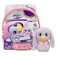 BABY PAWS Just Born Bunny Animali InterattiviI Coniglietto con un trasportino elettronico