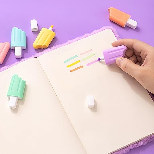 Miniatura 8 de Happy Lolli ME - Kit de diario morado para niñas, más de 300 piezas, diario mullido con cerradura, marcadores, calcomanías y páginas de