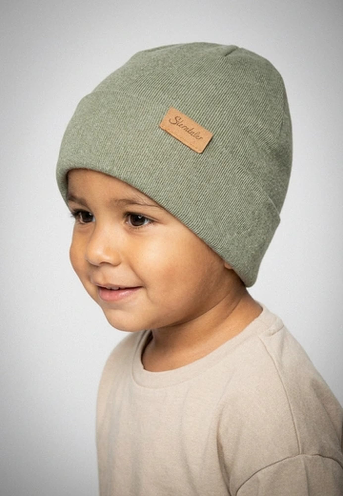 Sterntaler Koperta beanie, Mattgrün