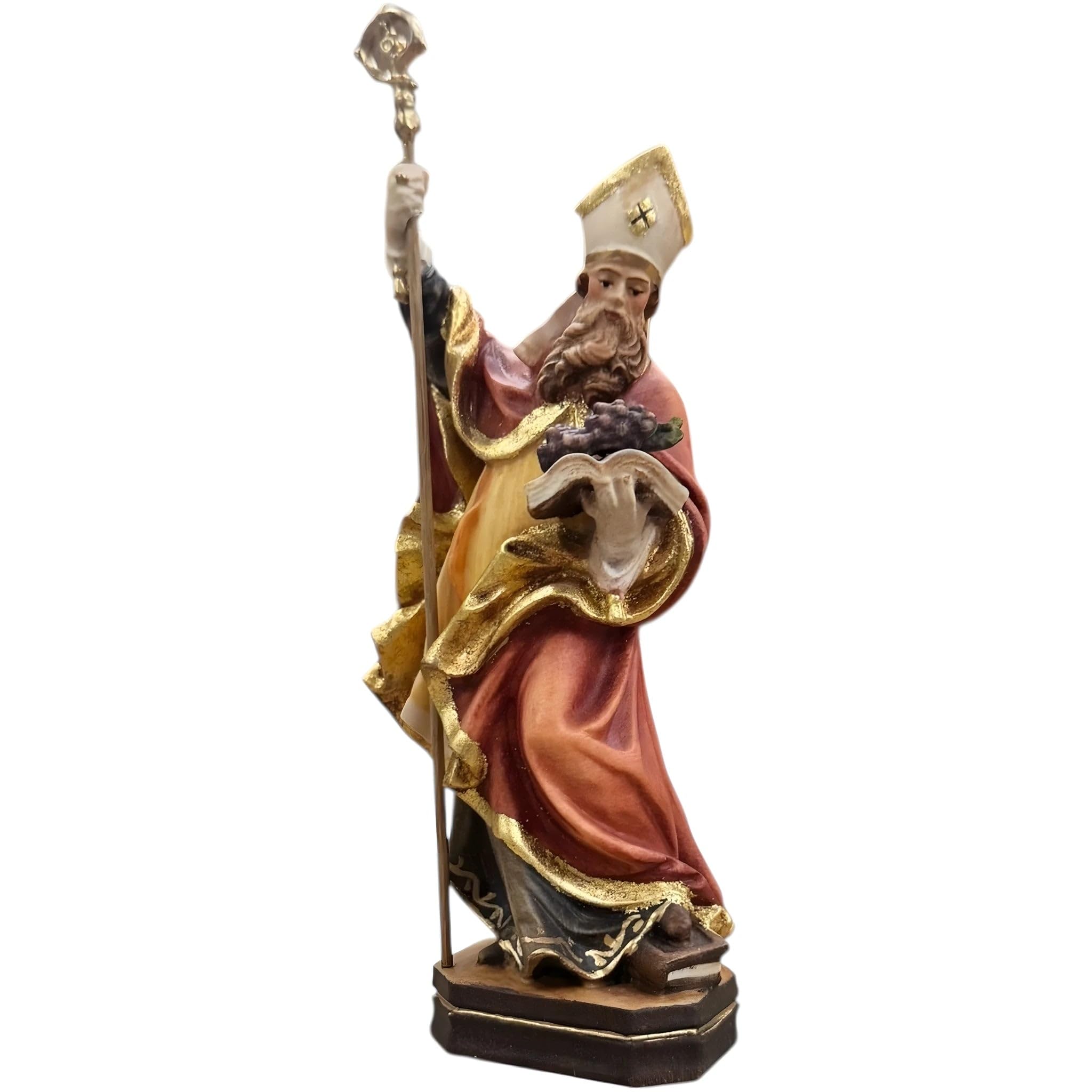 Dolfi Carved Statue of Saint Urban in Natural Maple Wood