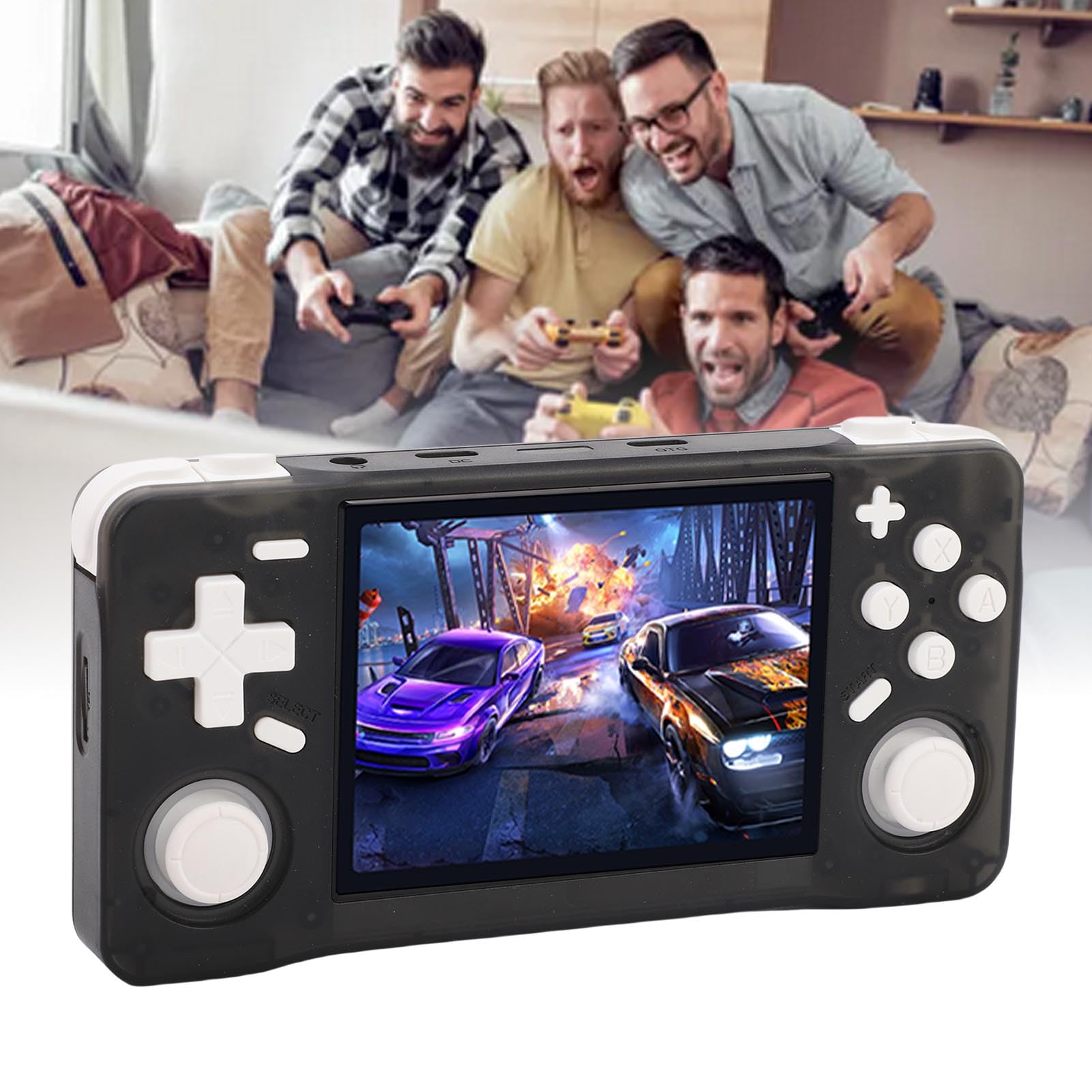 Generic Console da Gioco Portatile retrò Lettore per Videogiochi Portatile con Schermo Ad Alta Definizione da 3,5 Pollici per gli Appassionati di Giochi Classici (#17)