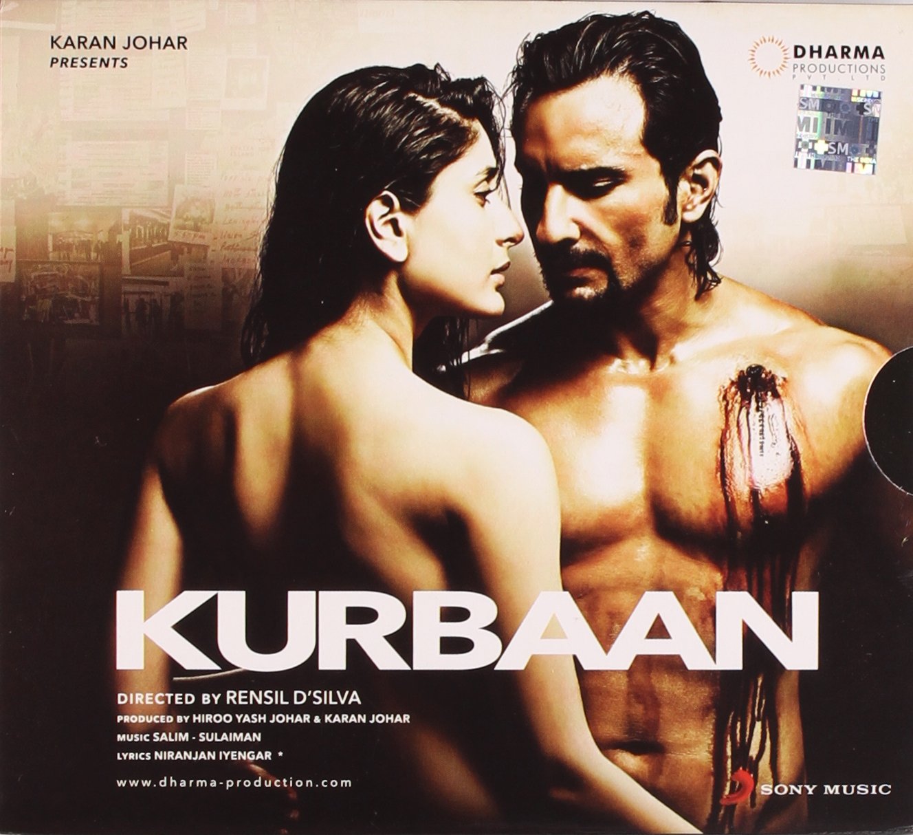 Kurbaan New Bollywood Music by Salim - Sulaiman