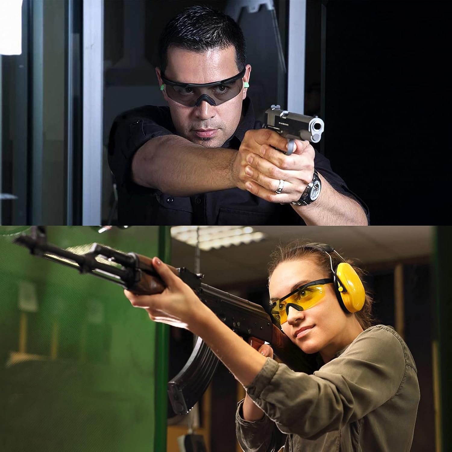 xaegistac Shooting Glasses Eye Protection for Shooting Range,Tactical Glasses with 3 Interchangeable Lens High Impact Eye Protection - Image 7