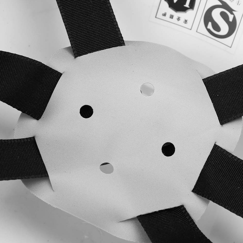 SYH&AQYE Casque de Sécurité, Casque à Visière, Casque de Sécurité avec Visière Et Protection des Oreilles Casque de Travail ABS Ventilé Léger Réglable pour la Construction Industrielle(Blanc)