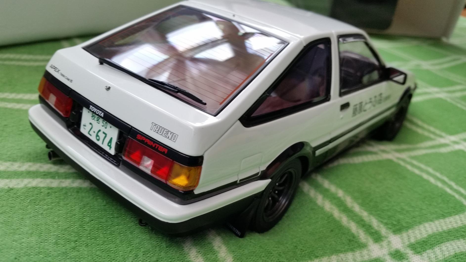 B*S様 Hot Wheels INITIAL D トヨタ AE86 Hot Wheels Initial D METAL AE86 Toyota Sprinter Trueno Collection