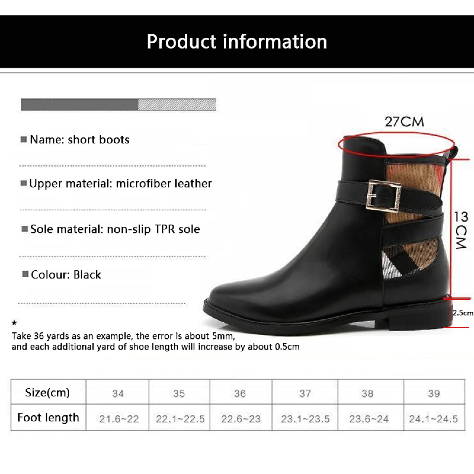 LEBEE Botas de Montar a Caballo Botas ecuestres Unisex Zapatos Impermeables al Aire Libre Calzado Casual para Montar a Caballo para Deportes ecuestres,Black-37