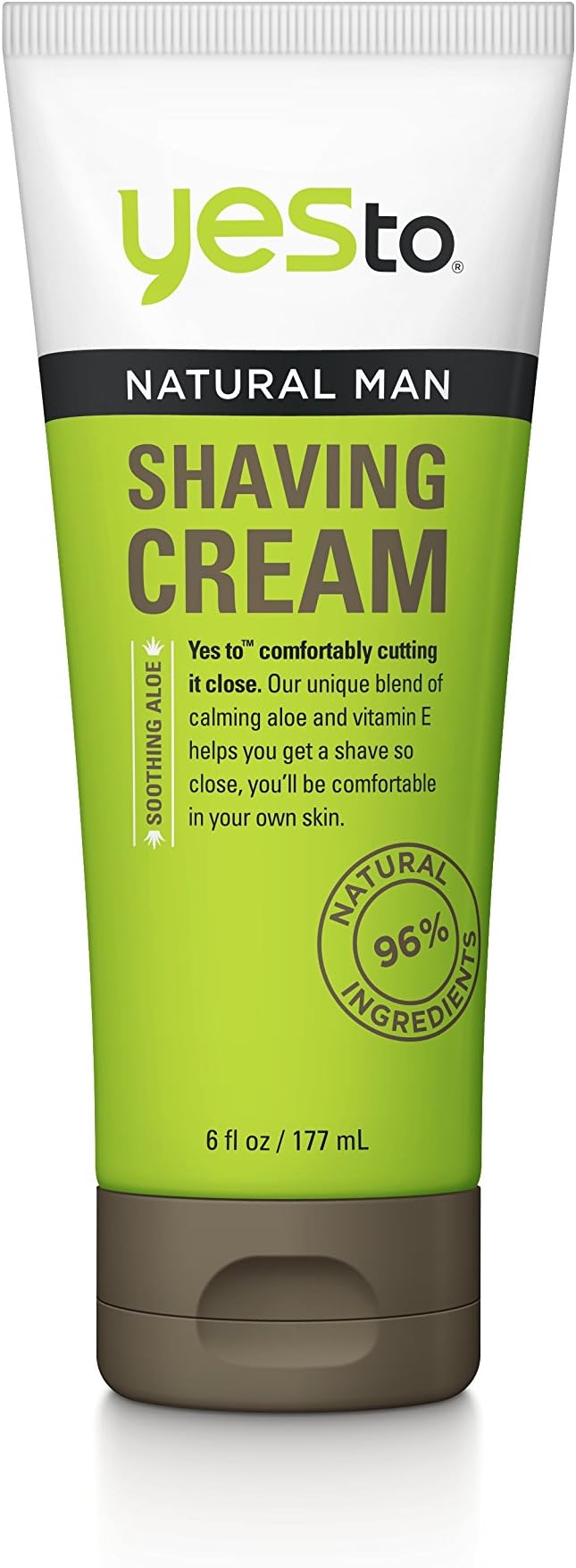 Yes to Mens Shave Cream, 6 Fluid Ounce