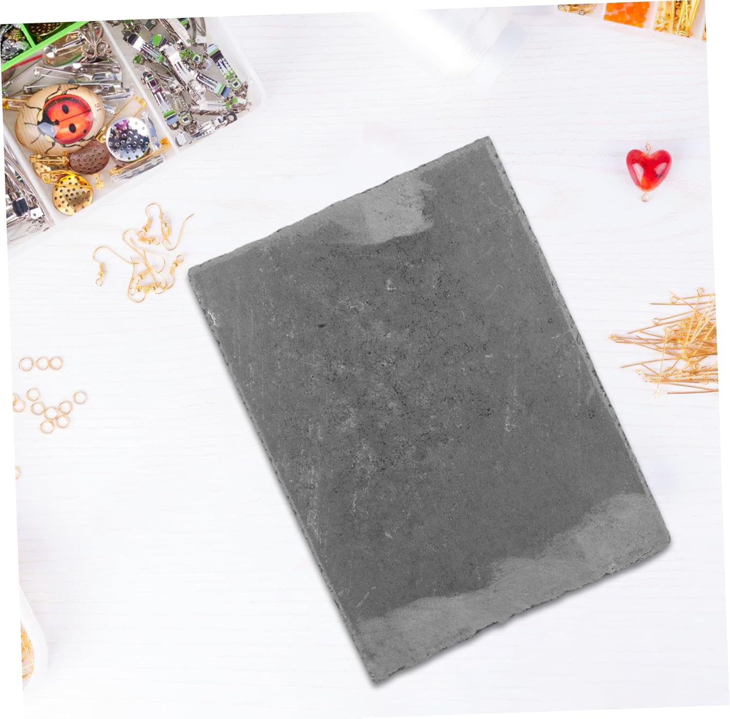 Tofficu Heat Resistant Pottery Board Fireproof Ceramic Firing Stand Porcelain Crafting Tools