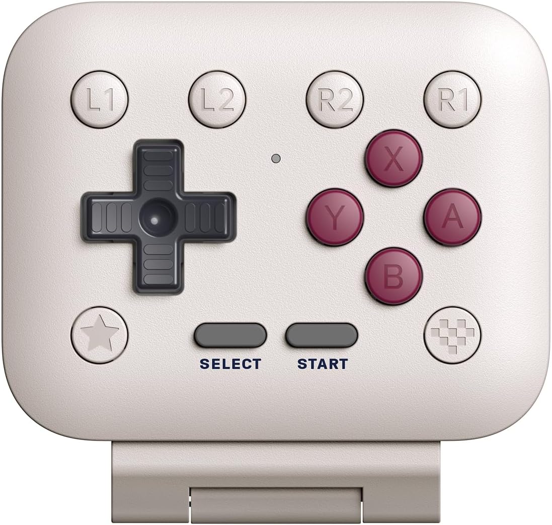 8Bitdo FlipPad Mobile Gaming Controller for iPhone and Android | Flip-Style, USB-C Plug and Play, Vertical Mobile Gaming, Pocket-Ready and Case-Friendly, Tactile D-pad and ABXY controls