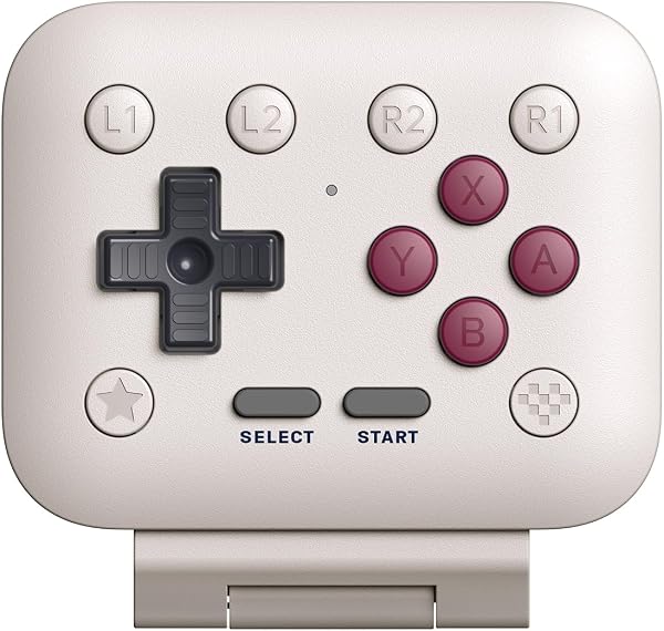 8Bitdo FlipPad Mobile Gaming Controller for iPhone and Android, Flip-Style USB-C Gamepad for Vertical Mobile Gaming, G Classic Edition