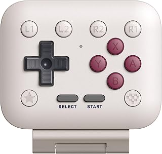 8BitDo FlipPad モバイルゲームコントローラー iPhoneとAndroid用 | フリップスタイル、USB-Cプラグアンドプレイ、垂直モバイルゲーム、ポケット対応でケースに優しい、タクタイルDパッド、ABXYコントロール。