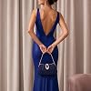 Carteras de Noche con Pedrería para Mujer con Asa Superior, para Bodas y Fiestas Formales 5