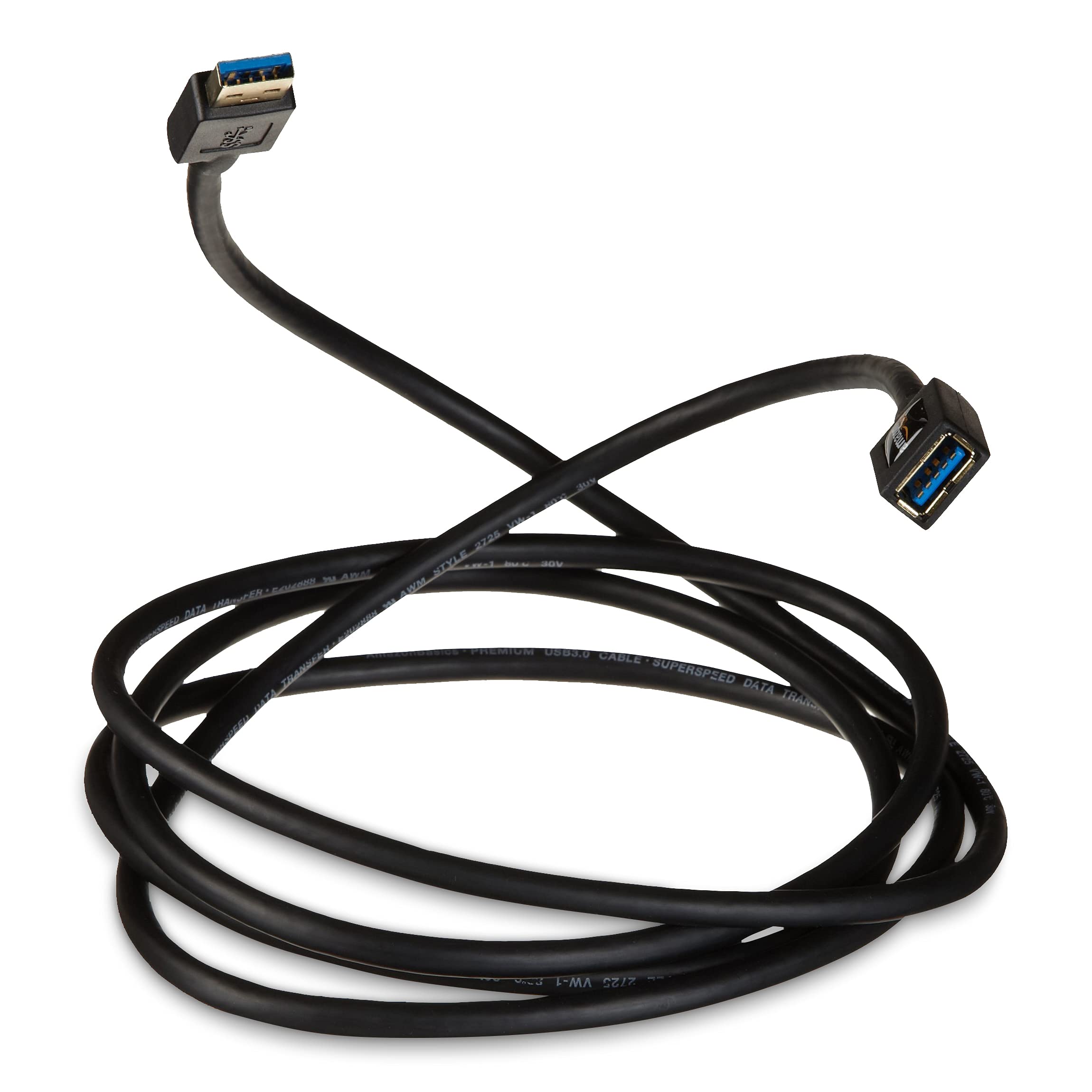 REINER SCT cyberJack one Chipkartenleser und TAN-Generator für sicheres Online-Banking mit USB-Funktion & Amazon Basics USB 3.0-Verlängerungskabel A-Stecker auf A-Buchse, 2 m