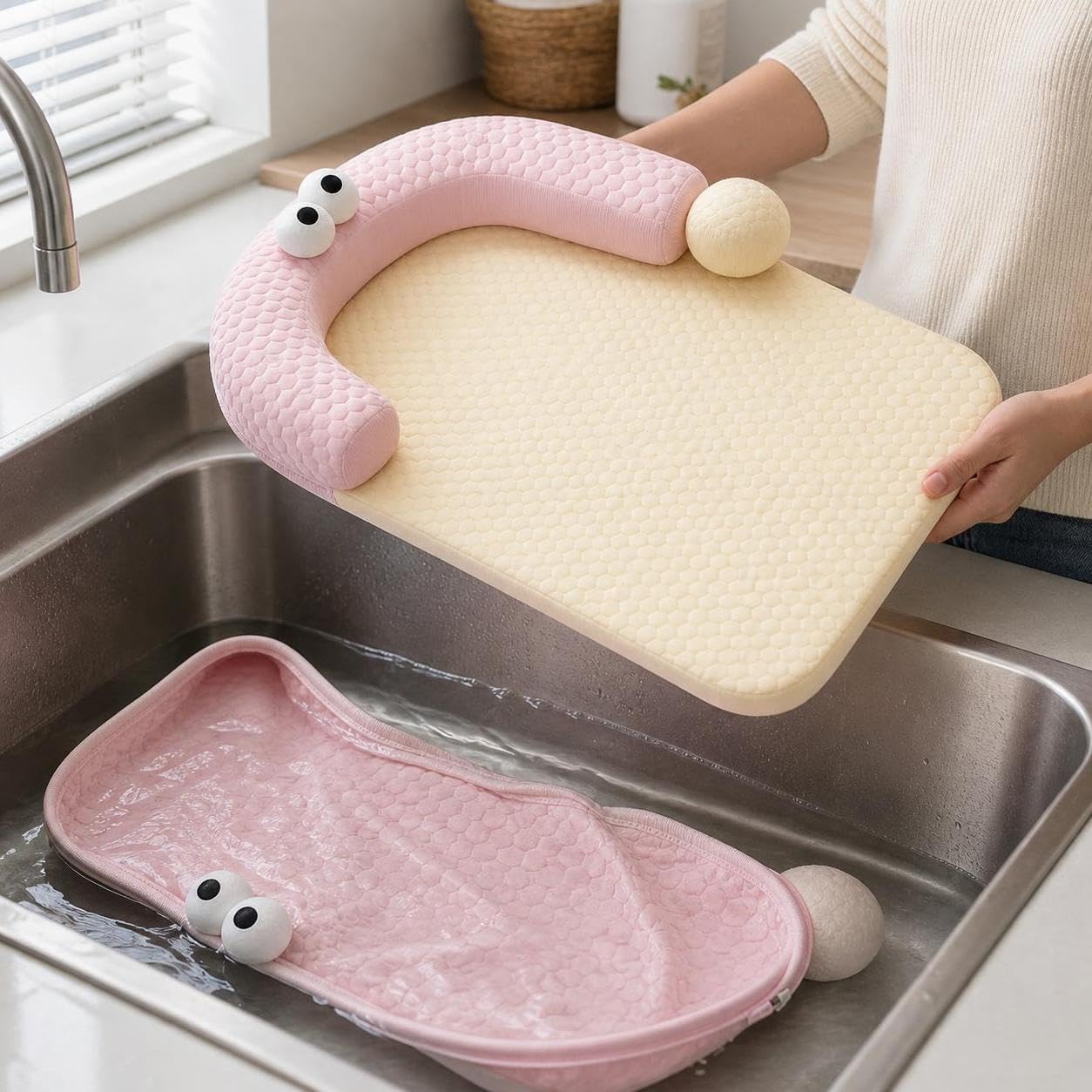 Lettino Rinfrescante per Animali con Cuscino to, Ideale per l'Estate, per il sonno, style to 2