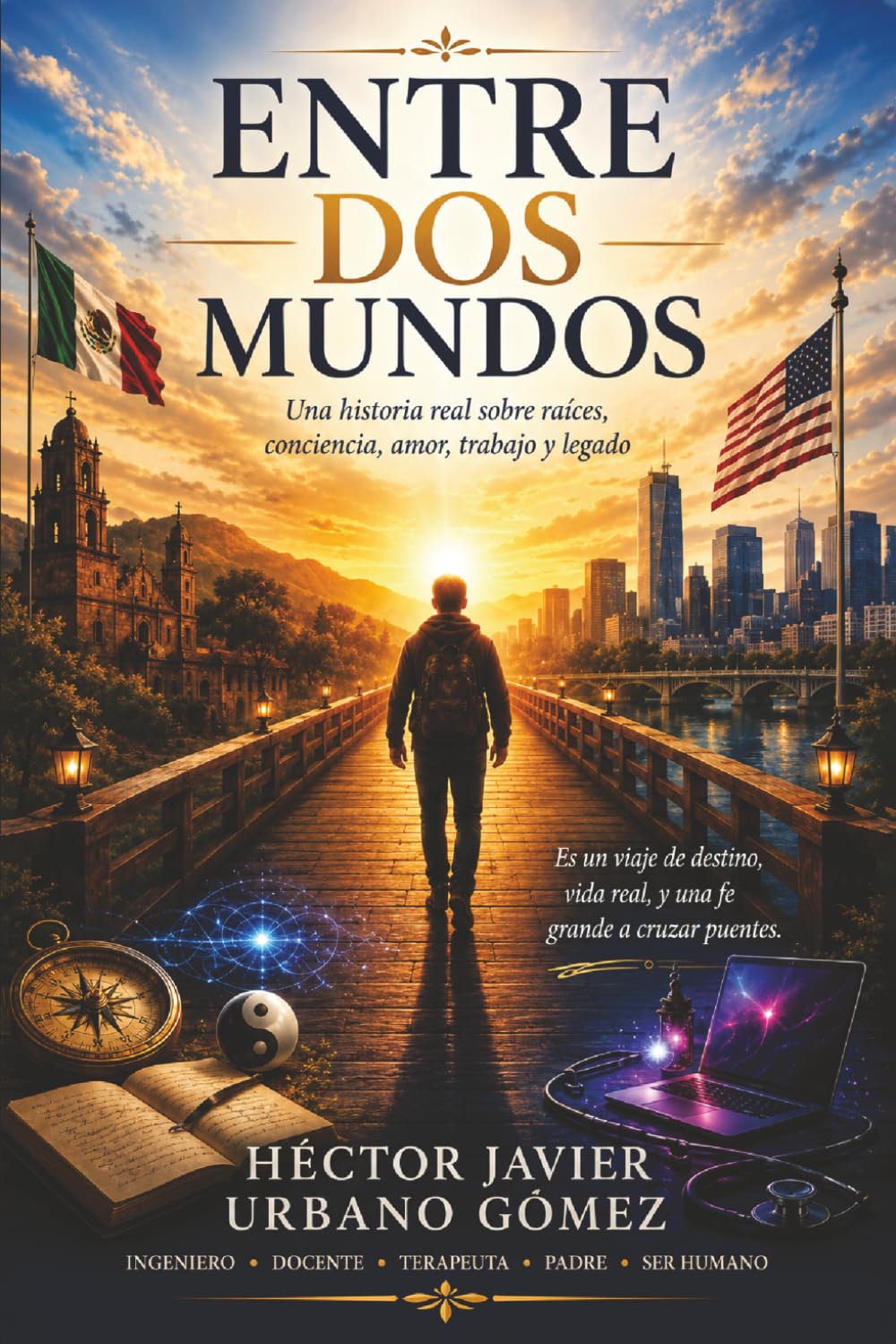 Entre dos mundos: Una historia real sobre raíces, conciencia, amor, trabajo y legado