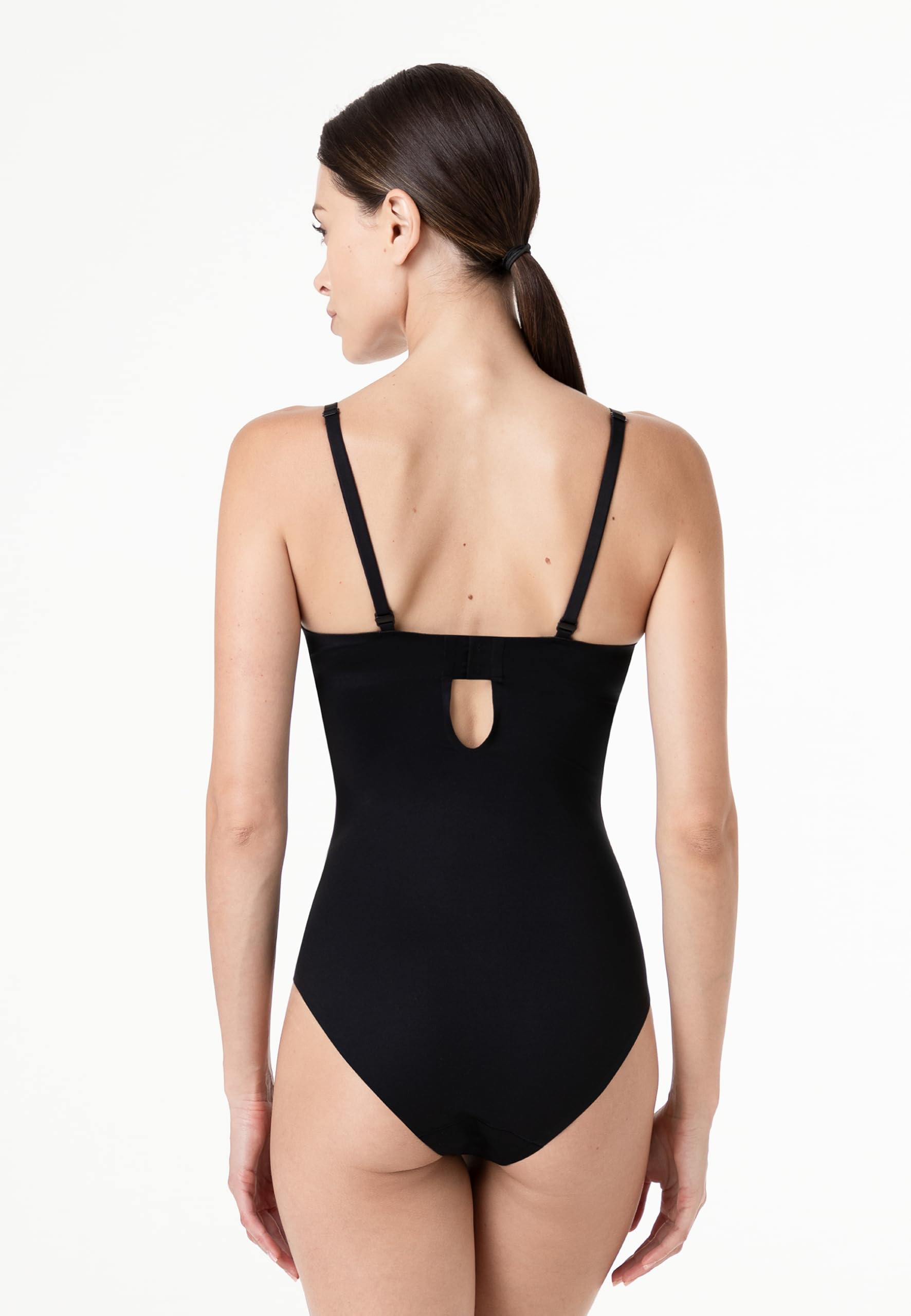Lovable Body con Ferretto in Microfibra Modellante | Coppe Preformate Non Imbottite, Effetto Invisibile e Spalline Regolabili Multifunzione | Comfort e Sostegno |Invisible Essence Donna