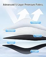 Vista 3 de Parasol que no se despega para Ford Maverick 2022 2023 2024 2025, accesorios plegables para ventana delantera de automóvil, parasol UPF 50+