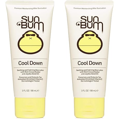Sun Bum Cool Down Aloe Vera Lotion: Hydrating and Soothing Sunburn Relief