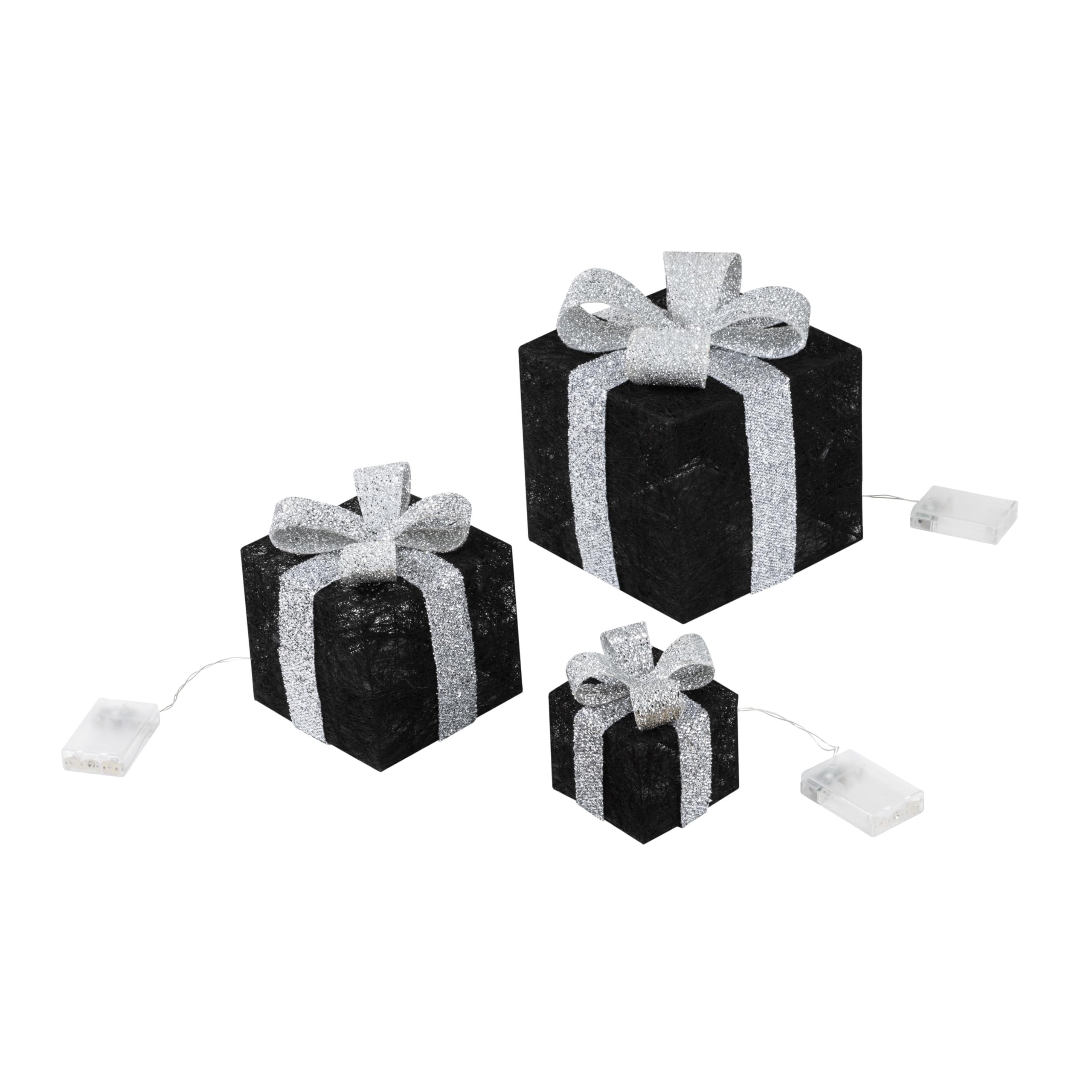 Bambelaa! Tischlicht Winterhütte – Mit Rentier, 3 LEDs, Batteriebetrieben, 16,5x10x17 Cm
