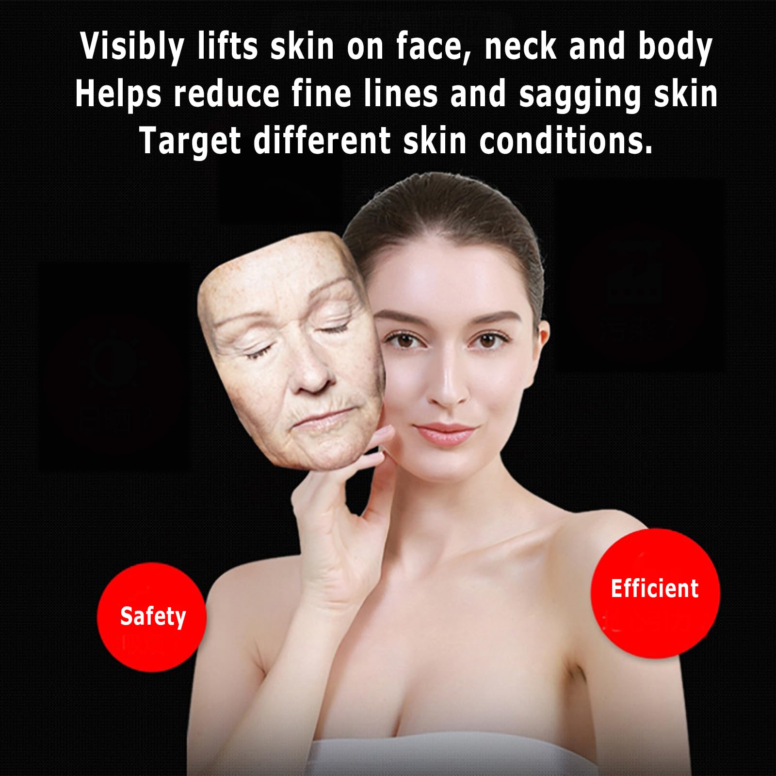 Amazon.co.jp: 美容多極マシン、4つのプローブを備えた4 in 1スキン