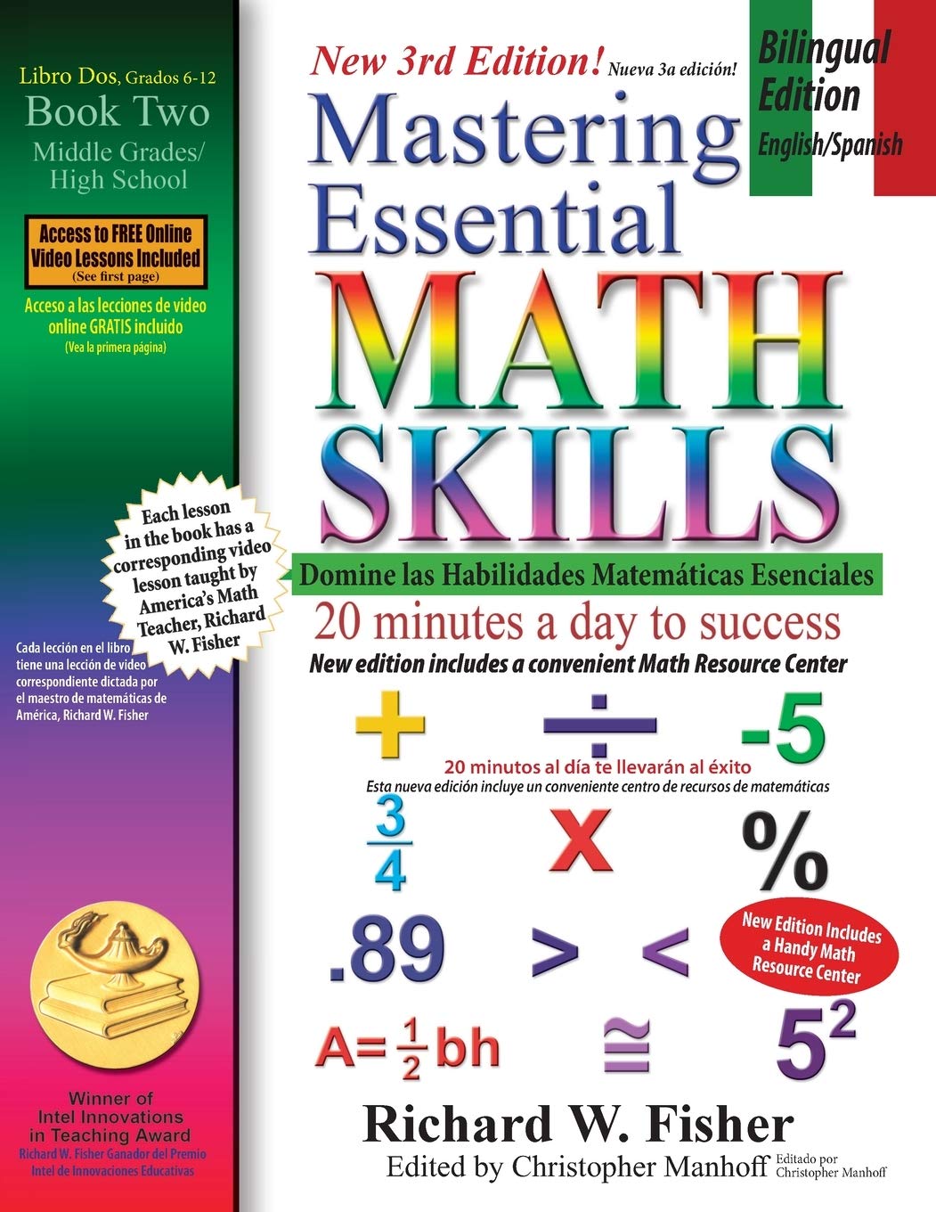 Mastering Essential Math Skills Book 2, Bilingual Edition - English/Spanish (Stepping Stones to Proficiency in Algebra - Bilingual English/Spanish) (Spanish Edition)
