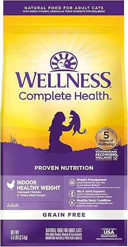 Vista 21 de Wellness, Comida Completa para Gatos, Saludable, Natural, Libre de Granos, Seca.