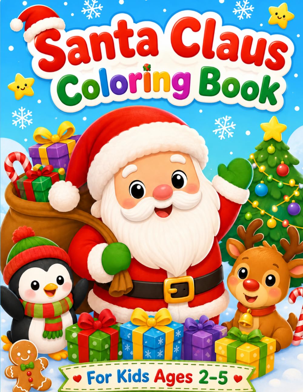 Santa Claus Coloring Book
