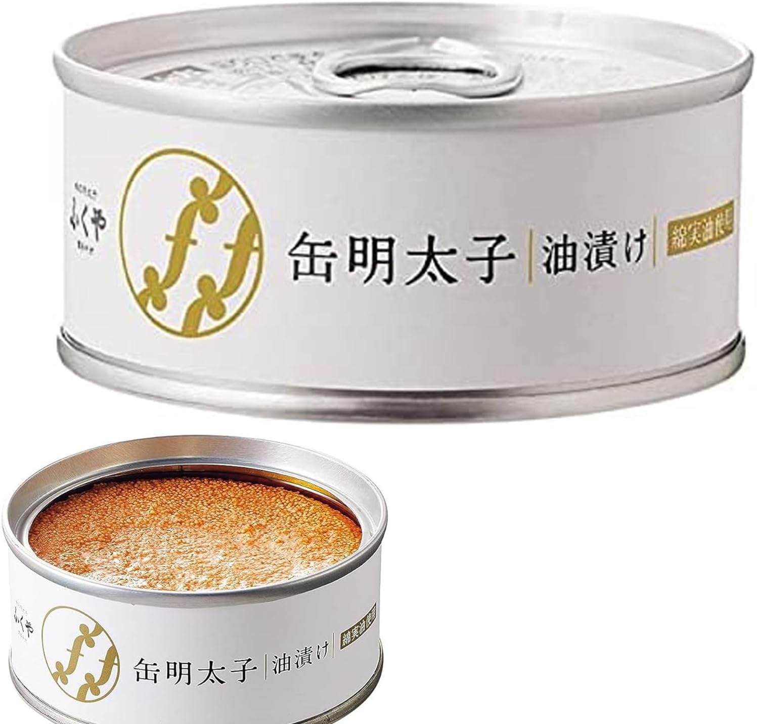 缶明太子　油漬け　ふくや