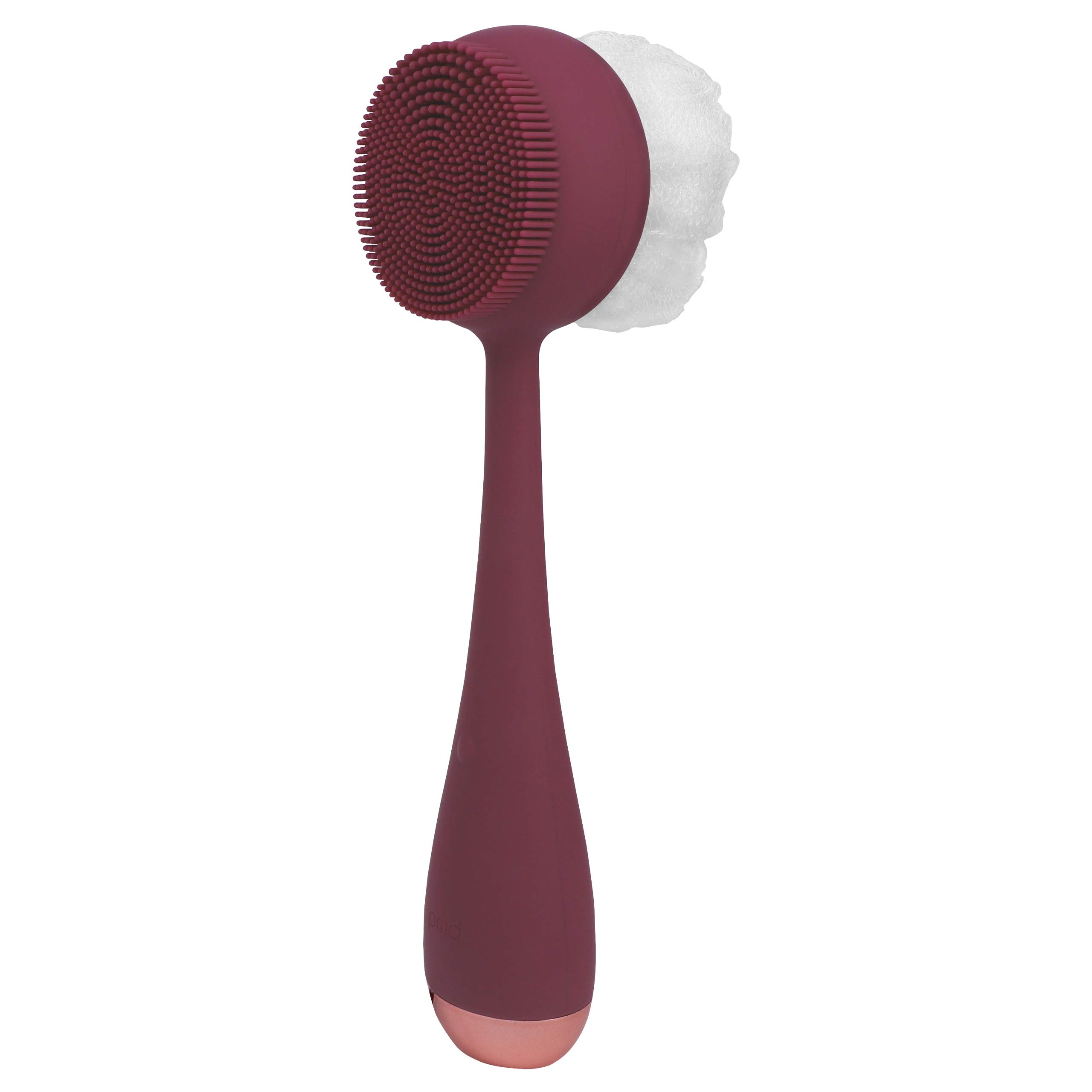 Clean - Smart Body Cleansing Device with Silicone Brush & Three Interchangeable Attachments - Waterproof - SonicGlow Vibration - Cleanse, Exfoliate & Massage