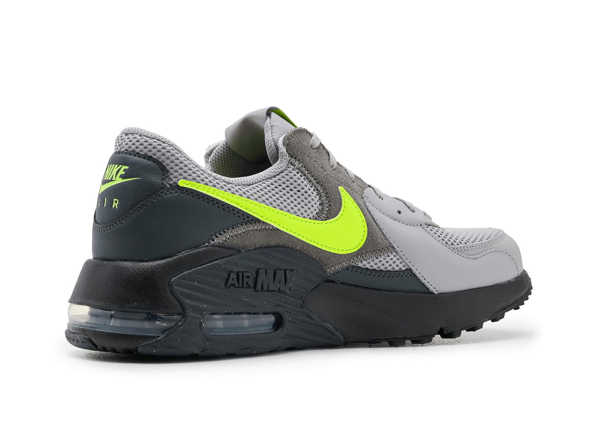Nike Tenis Air Max Excee para hombre, Atmósfera gris/amarillo neón-antracita, 12,5