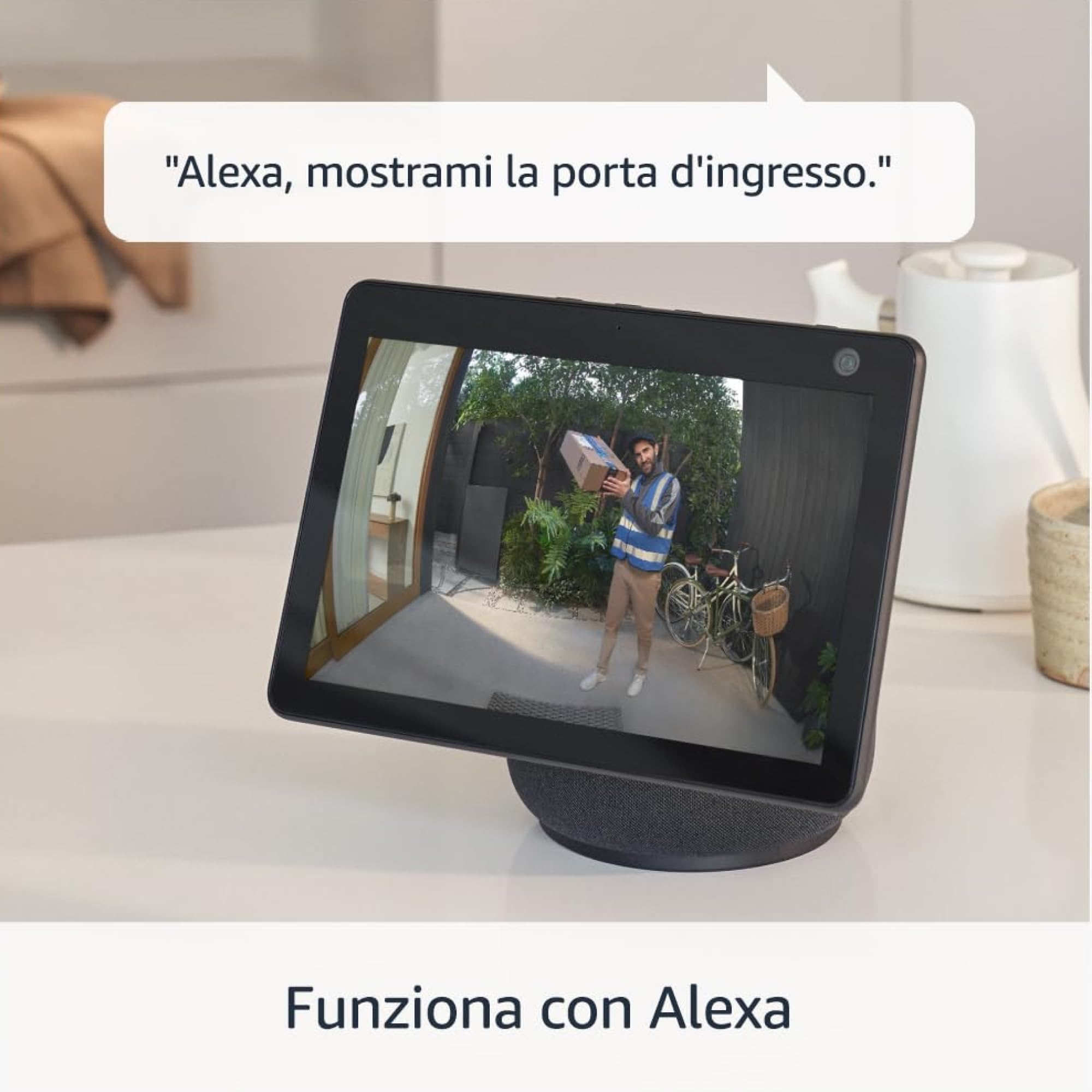 Ring Videocitofono Pro a batteria (Battery Video Doorbell Pro) + Chime (3ª gen.) | campanello con telecamera senza fili | Rilevazione di movimento 3D | Prova gratuita di 30 giorni di Ring Home