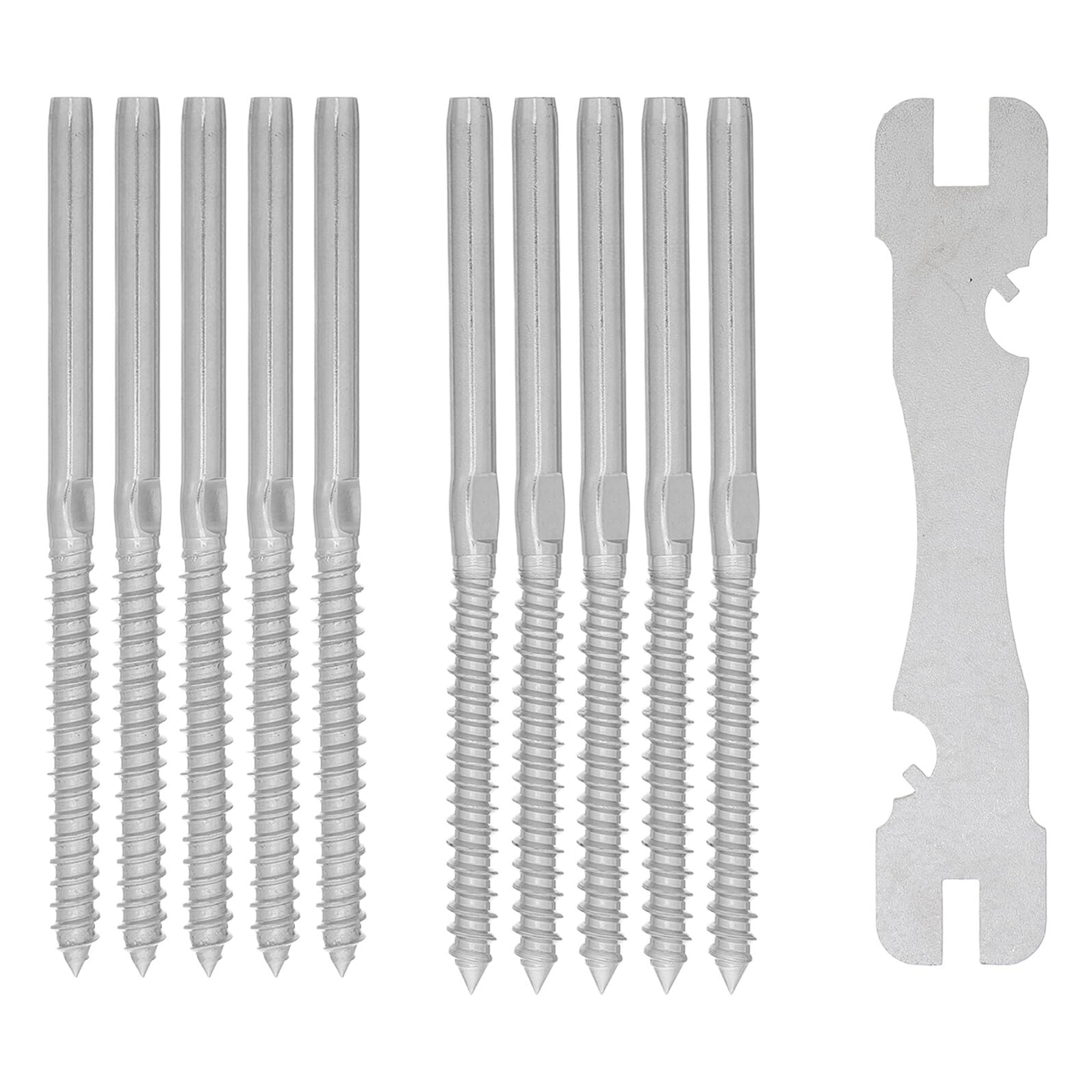 Tornillos para barandillas de cable tensor de acero inoxidable SHOWERORO