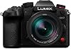 Cámara Mirrorless Panasonic LUMIX GH7 Micro Cuatro Tercios con lente 12-60mm F2.8-4.0, velocidad de video mejorada, flujo de trabajo optimizado desde la captura hasta la postproducción, compatible con Adobe Cloud, LUT en tiempo real, DC-GH7LK9 1