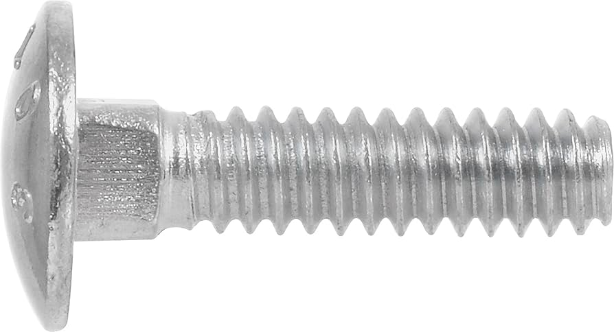 Amazon.com: Hillman 239973 Carriage Bolt, 3/16 x 1-1/4-Inch
