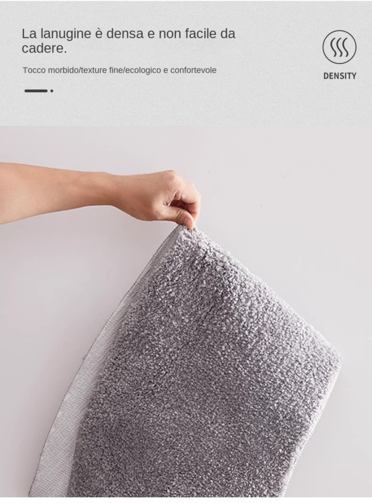 tappetino da doccia curvo,Tappetino da bagno antiscivolo a forma di ventaglio,tappetini da vasca 40 x 100 cm tappeto ultrassorbente,Tappetino Da Bagno Curvo,Adatto per il bagno, antiscivolo in bagno