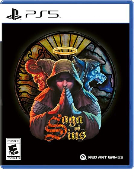 Review Saga of Sins (PS5): arte de vitral deslumbrante, mas algo falta