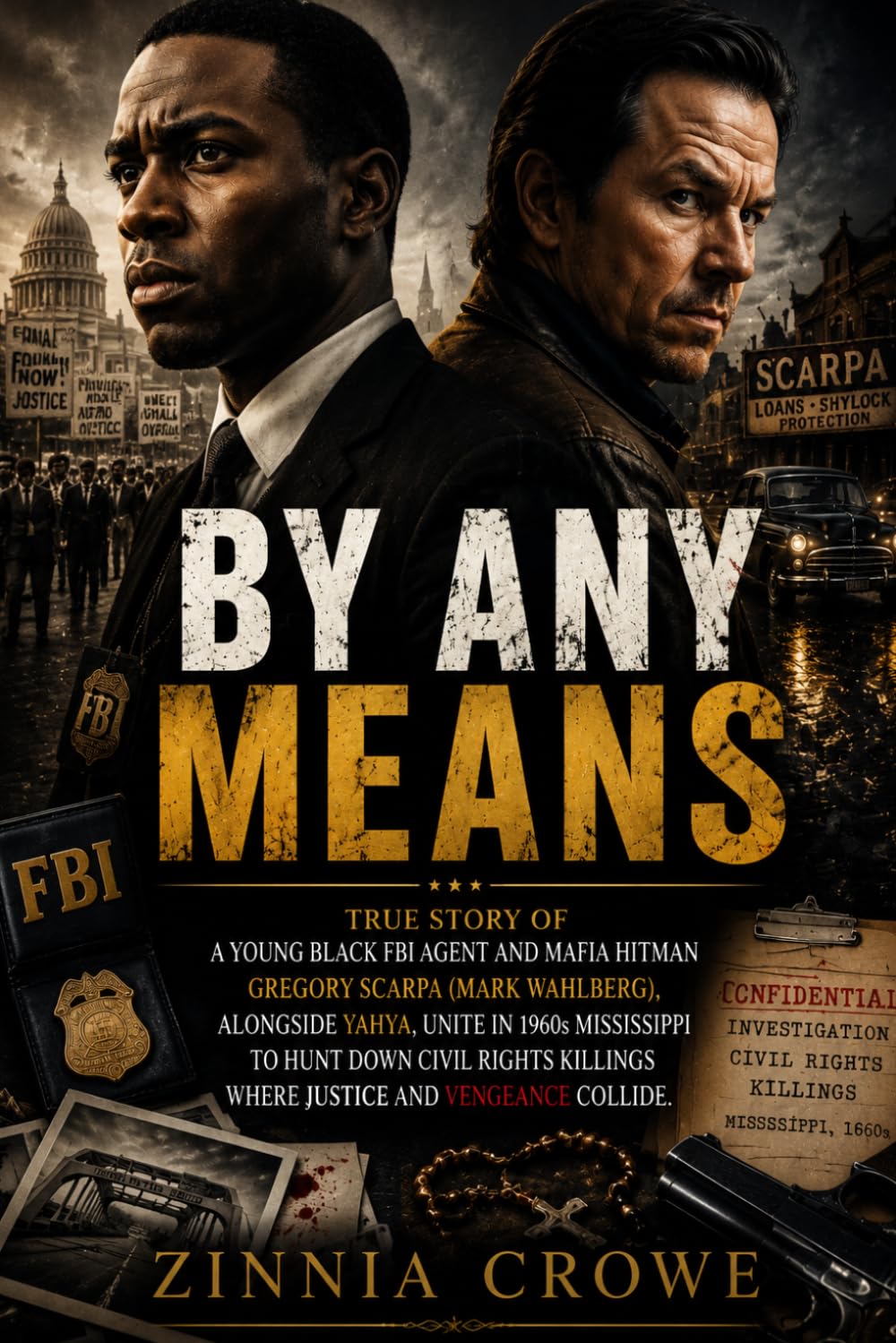 By Any Means: True Story Of A Young Black FBI Agent and Mafia Hitman Gregory Scarpa (Mark Wahlberg),alongside Yahya, Unite in 1960s Mississippi to ... Killings Where Justice and Vengeance Collide