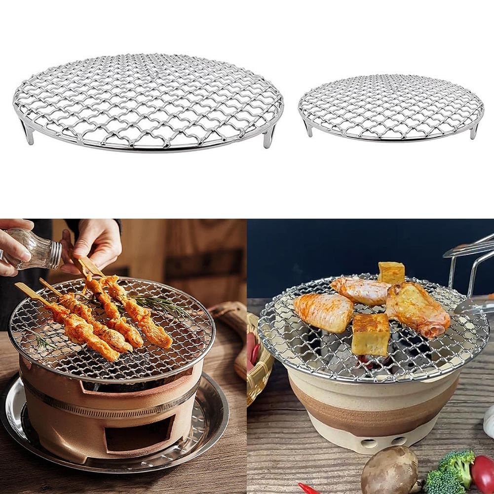 grill， Okrągły stojak chłodzący-grill ze stali nierdzewnej grill z(D27cm)