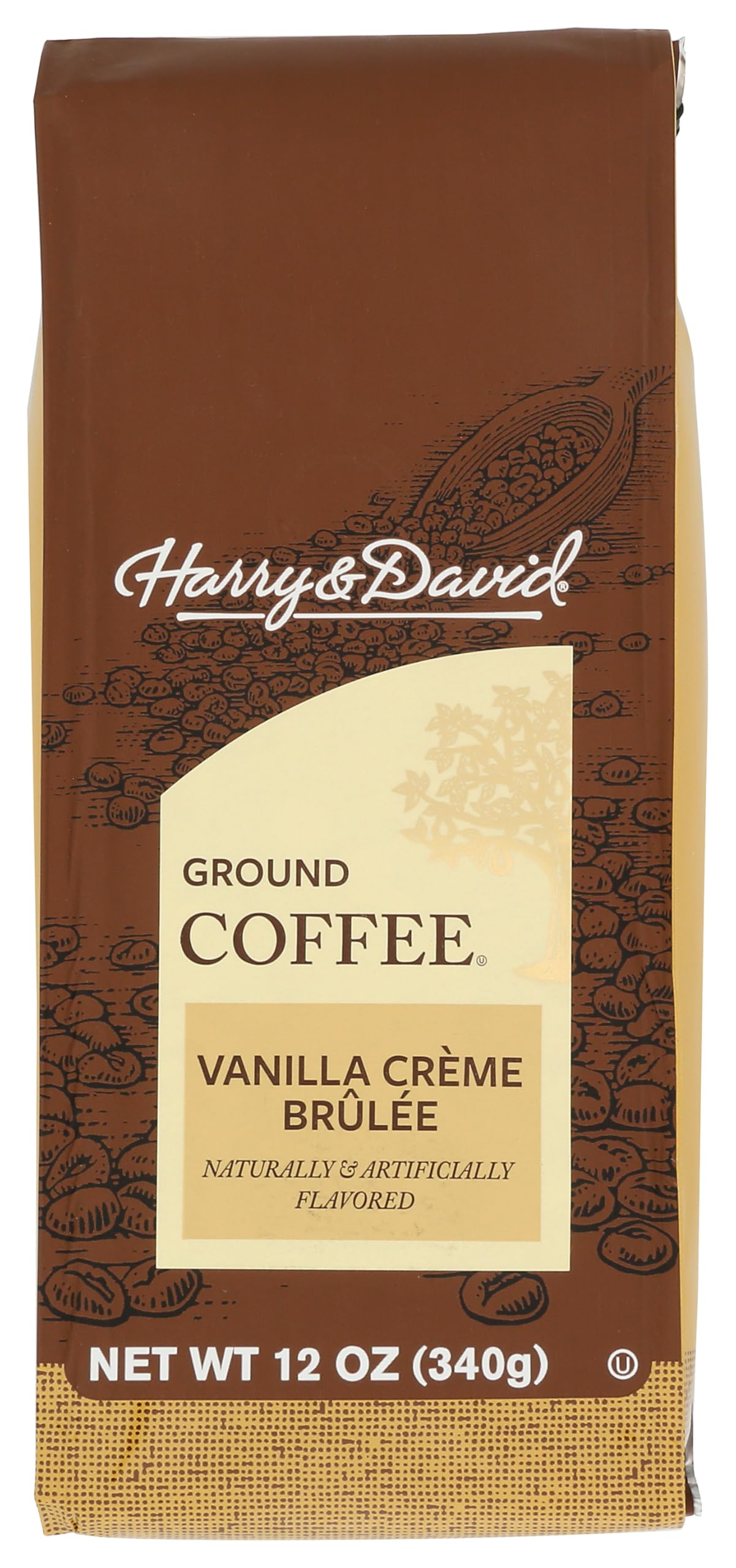Harry & David Vanilla Creme Brulee Ground Coffee 12 oz.