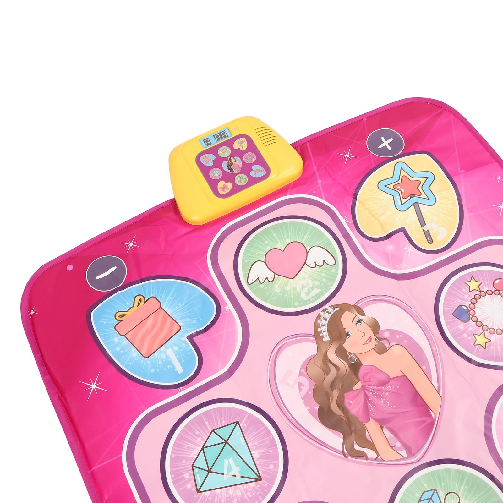 Tappetino da Ballo per Musica Elettronica per Bambini Tappetino da Ballo Pieghevole con Connessione Wireless per Divertimento Interattivo e attività Fisica Scelta per Bambini Materiale