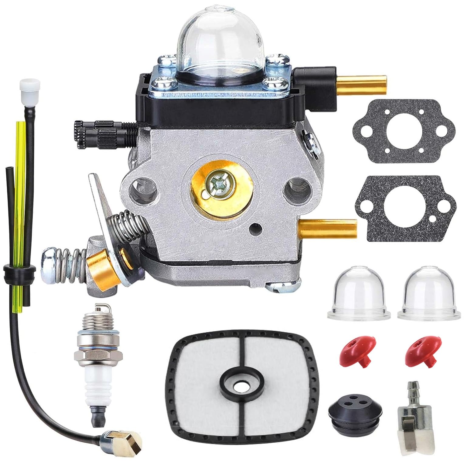 Kit Carburatore Motori Carb | For Echo TC-210 TC-210i TC-2100 HC-1500 Barra del timone Mantis 7222 7222E 7222M 7225 7230 7234 7240 7920