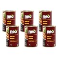 Neo Baked Beans In Thick Tomato Sauce I P6 I Nutritious & Ready to Eat Healthy Food, No Artificial preservatives, flavou