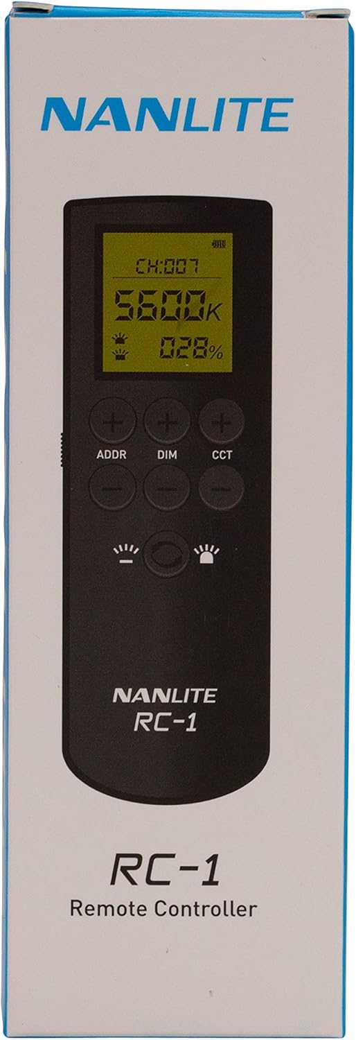 Nanlite RC-1 Remote Control in its retail packaging