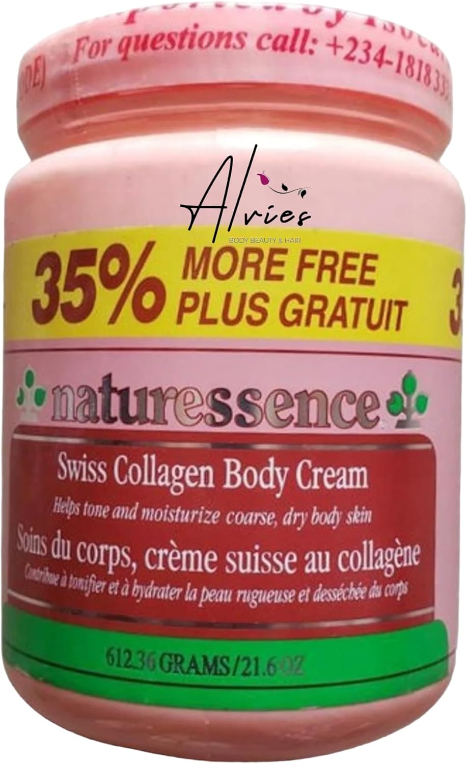 Alvies® Collagen Body Cream Naturessence