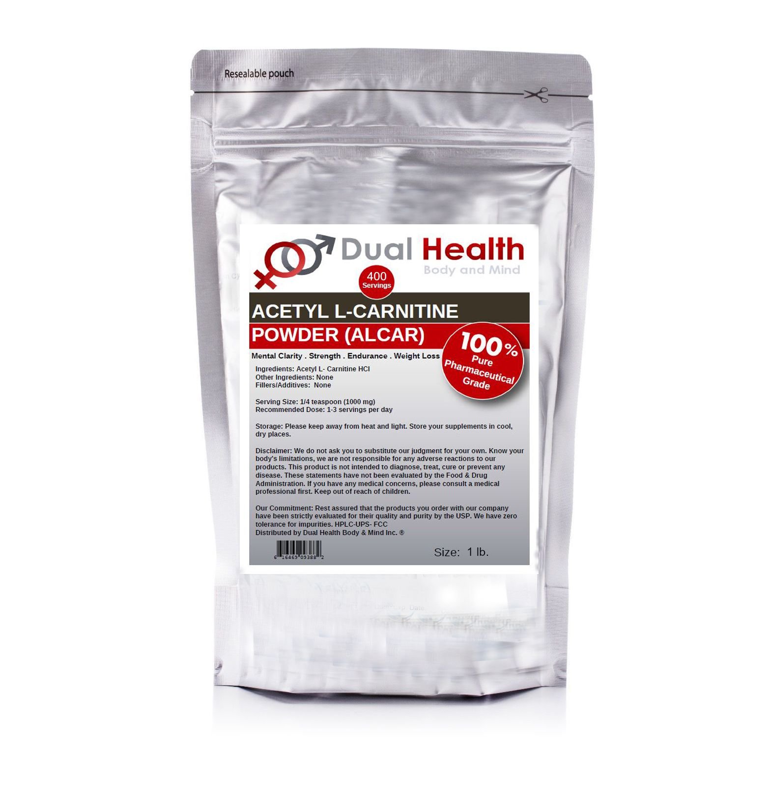 acetyl l carnitine usp Metabolic Maintenance® Acetyl L-Carnitine main image 1